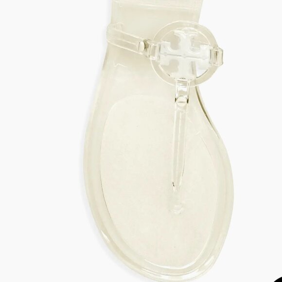 Tory Burch  Mini Miller Jelly Thong Sandals Sz 8 Dustbag - Picture 1 of 16